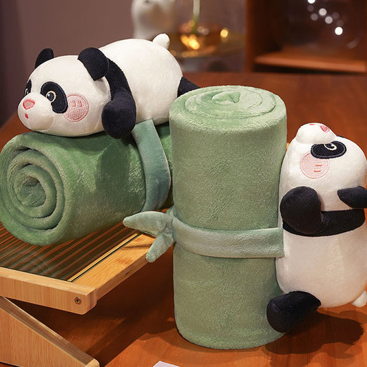 Panda Roll Blanket