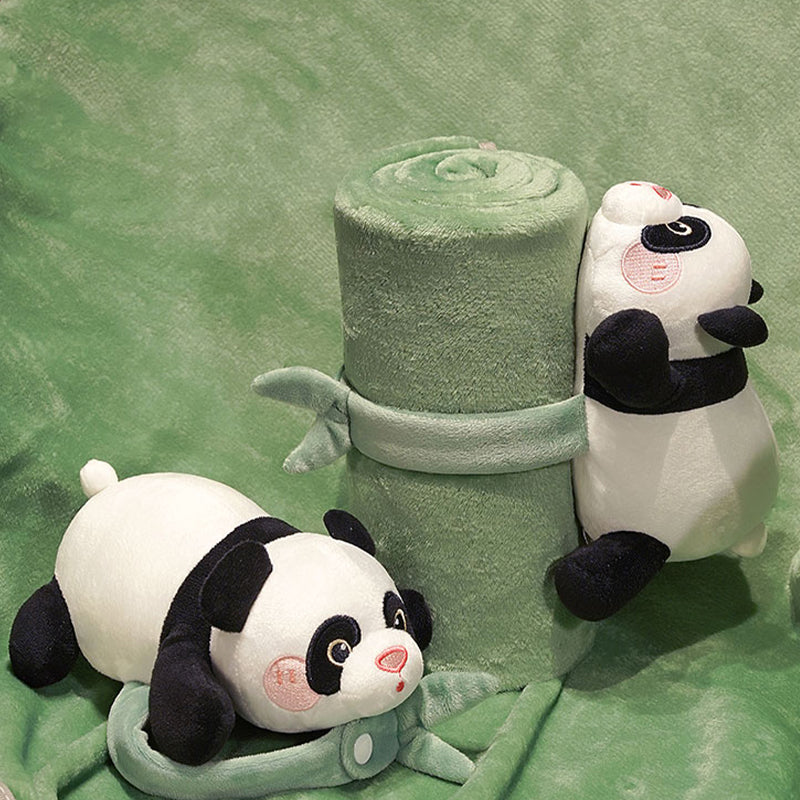 Panda Roll Blanket
