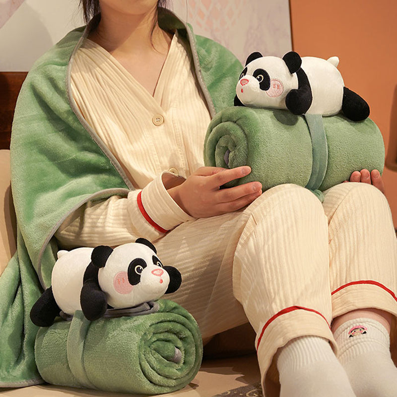 Panda Roll Blanket