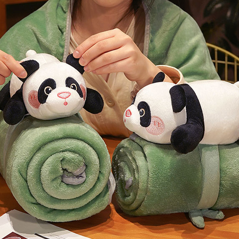 Panda Roll Blanket
