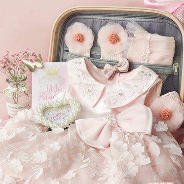 newborn princess dress Disney Princess Cinderella Infant Baby Girls Cosplay Bodysuit With Skirt Overlay & Headband Outfit Set Pastel Blue 18 Months