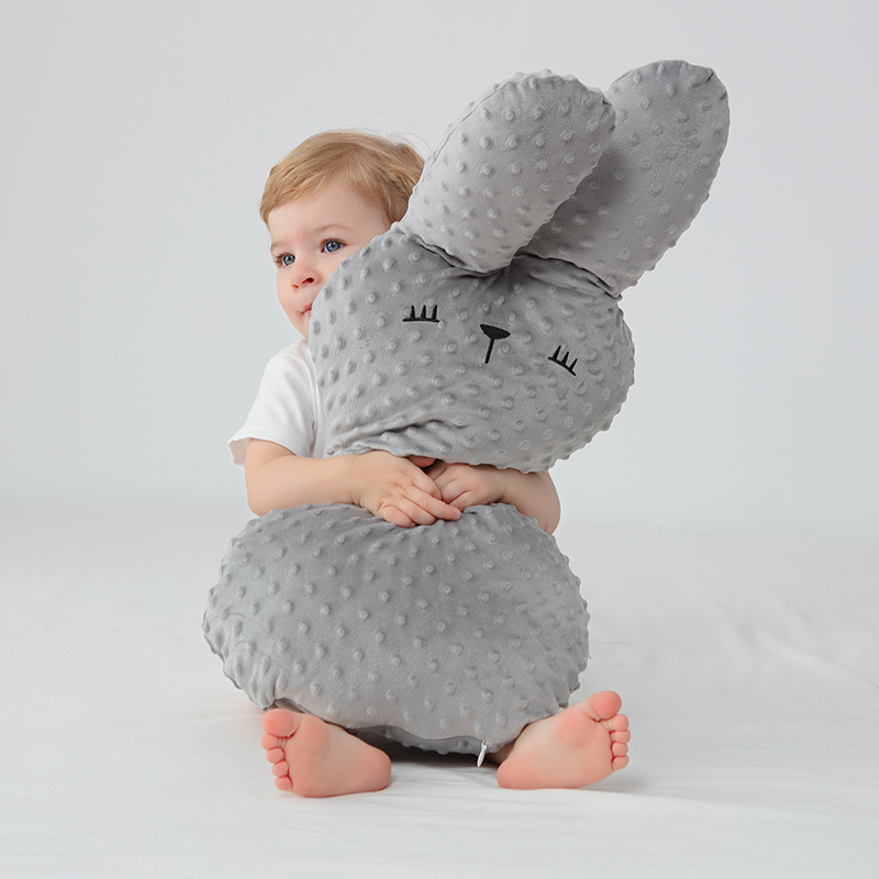 Quiet Minky Dot Rabbit
