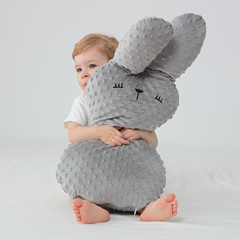 Quiet Minky Dot Rabbit