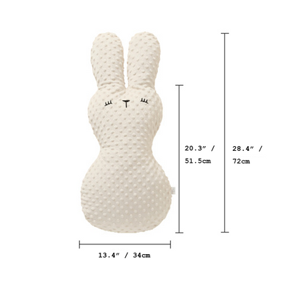 Quiet Minky Dot Rabbit