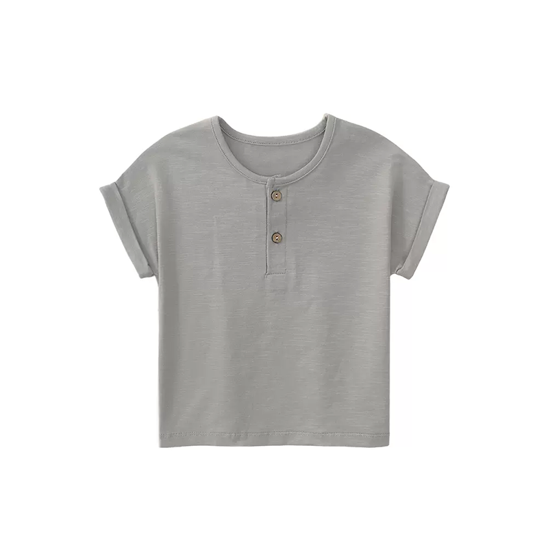 Half-Button Loose Tee
