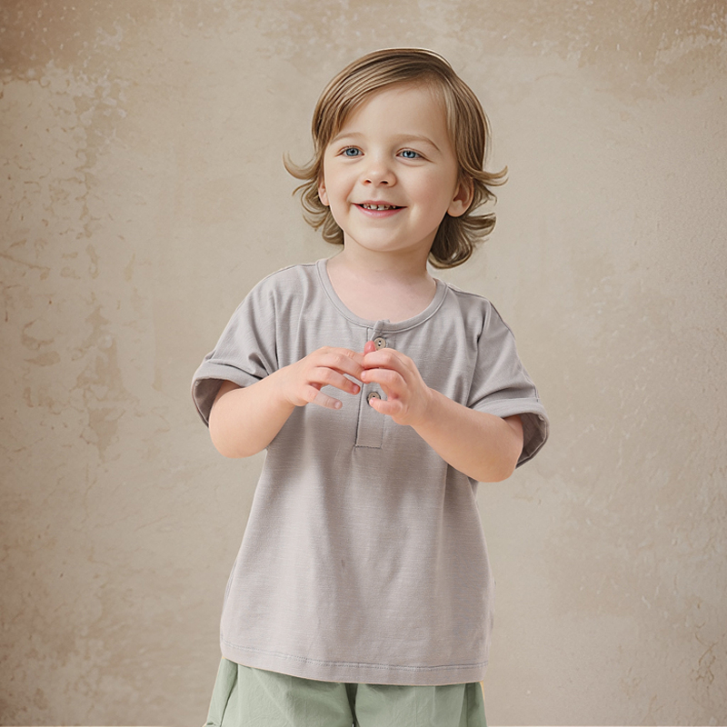 Half-Button Loose Tee