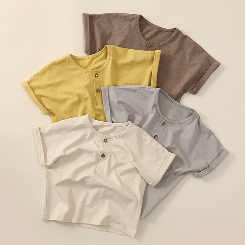 Half-Button Loose Tee