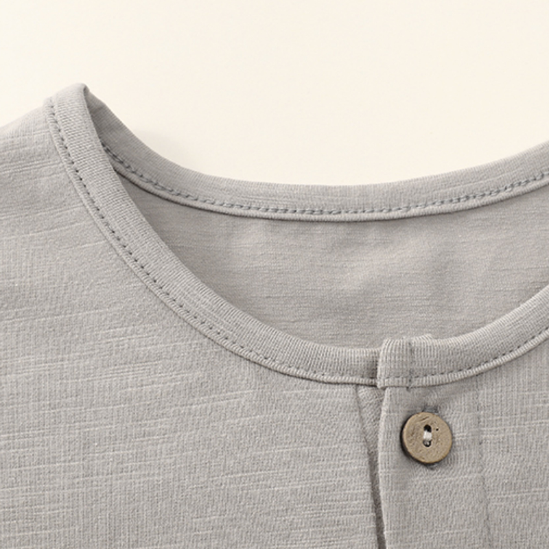 Half-Button Loose Tee