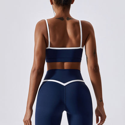 Shockproof Quick Drying Tight Fitness Yoga Tops & Pants for Running, Exercise