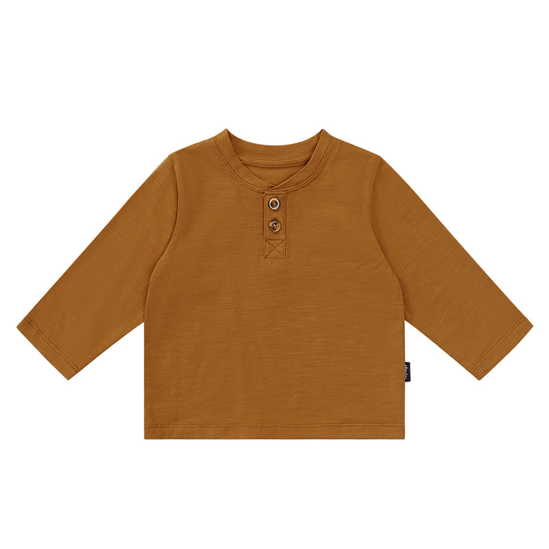 Baby and Child Solid Color Basic Long Sleeve