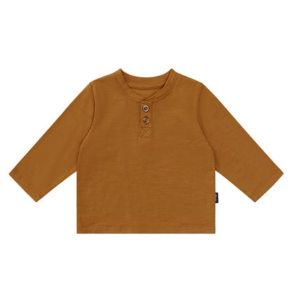 Baby and Child Solid Color Basic Long Sleeve