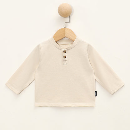 Baby and Child Solid Color Basic Long Sleeve