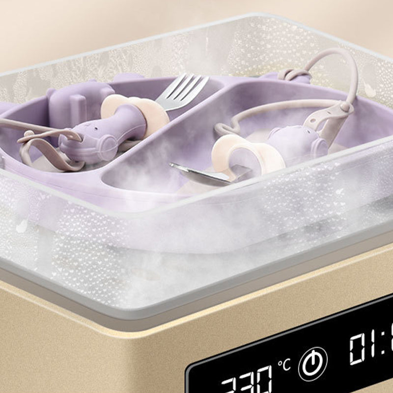 Straps Attachment with Fork & Spoon Divided Silicone Supper Suction Plate