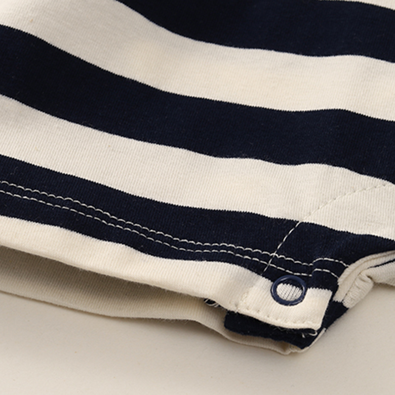 Thin Oversized Onesie Striped Outer Wear Jumpsuit for Summer
