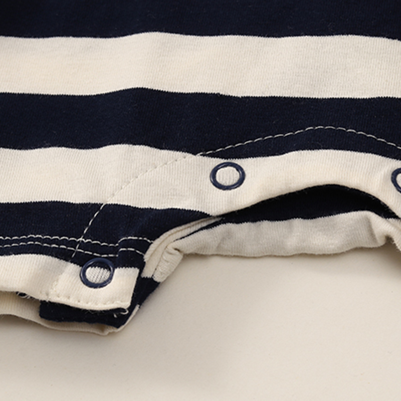 Thin Oversized Onesie Striped Outer Wear Jumpsuit for Summer