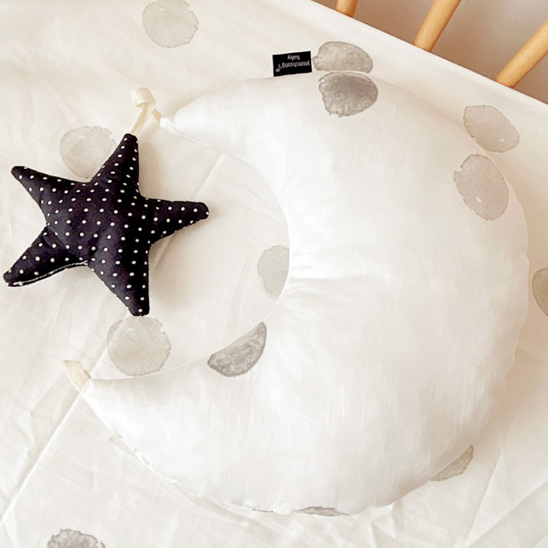 Tummy Time Pillow of Moon