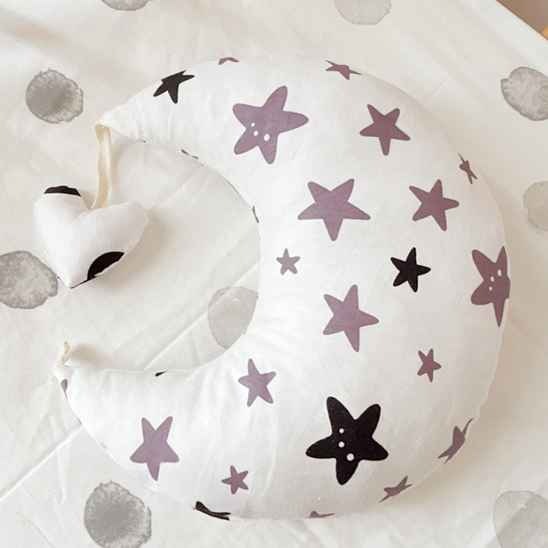 Tummy Time Pillow of Moon