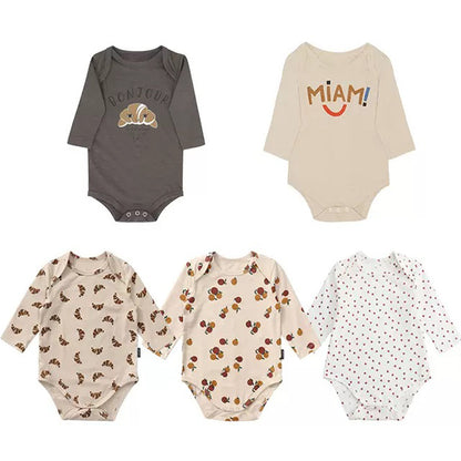 Ultra Soft Baby Jumpsuit 100% Cotton Long Sleeve