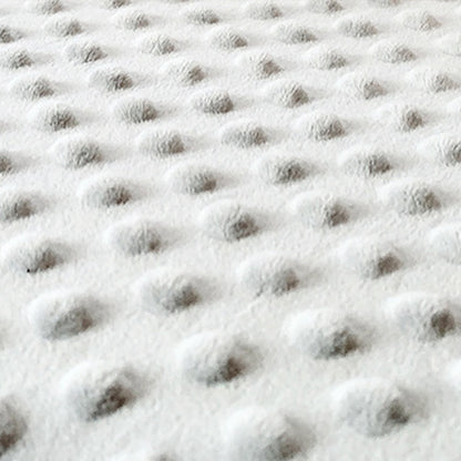 Ultra Soft Plush 52"x28" Minky Dot Fitted Standard Crib Mattress Sheet for Baby Girls Boys Neutral