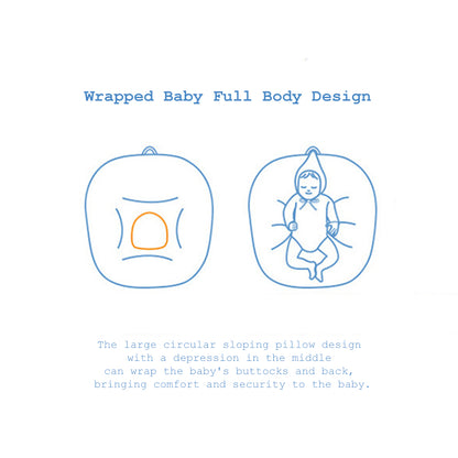 Minky Dots Newborns Babies Pillow with Hand Carry Strap