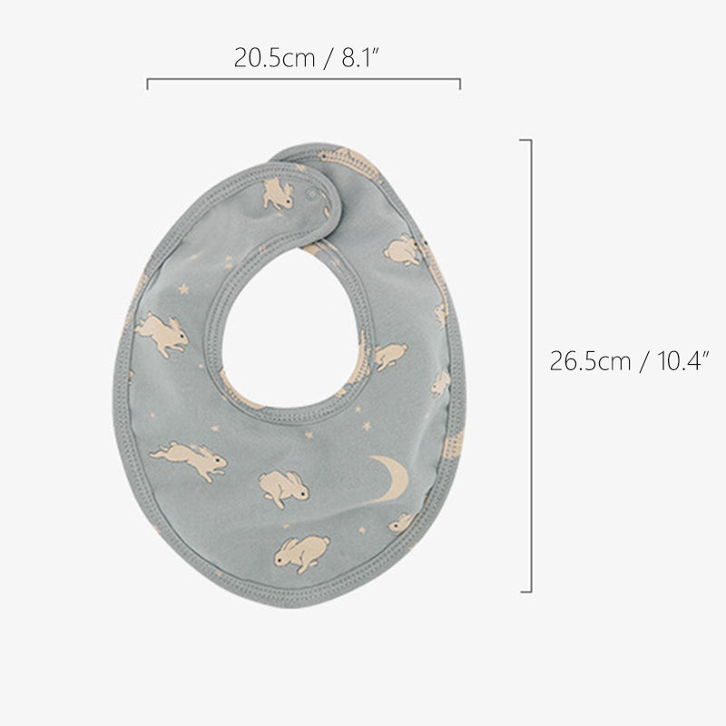 Soft 2-Side Banana Bibs 3 Pack