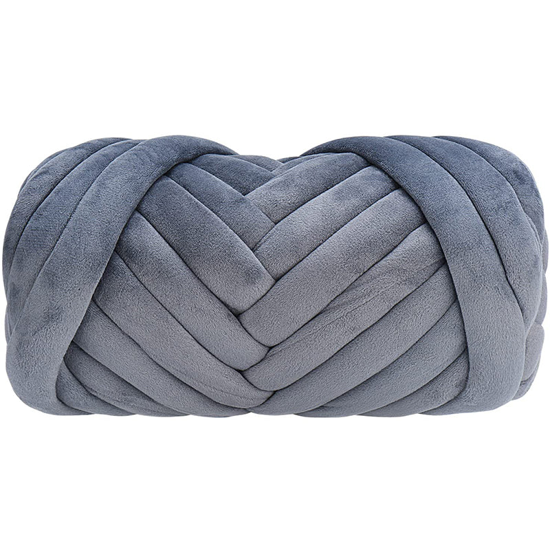 4.4LBS 50mm Cotton Tubes Velour Bumper Tubes for Knot Pillow Weaving DIY