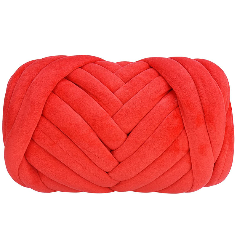 4.4LBS 50mm Cotton Tubes Velour Bumper Tubes for Knot Pillow Weaving DIY