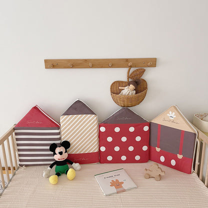 4 Pieces Set Soft Fence Pads Anti-Collision For Baby & Kids