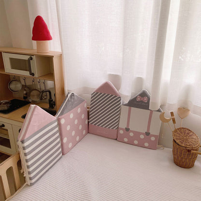 4 Pieces Set Soft Fence Pads Anti-Collision For Baby & Kids