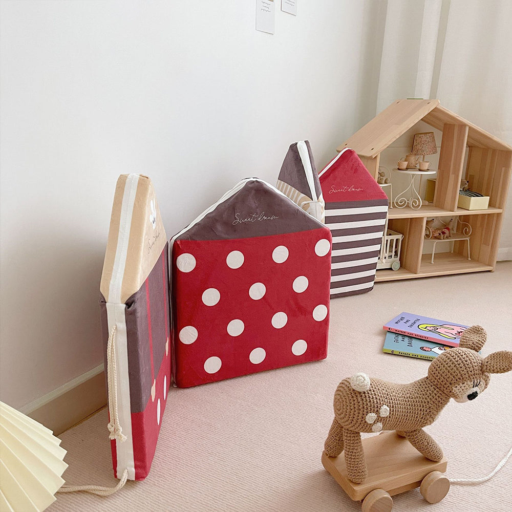 Ensemble de 4 pièces de coussinets de clôture souples anti-collision pour bébés et enfants 