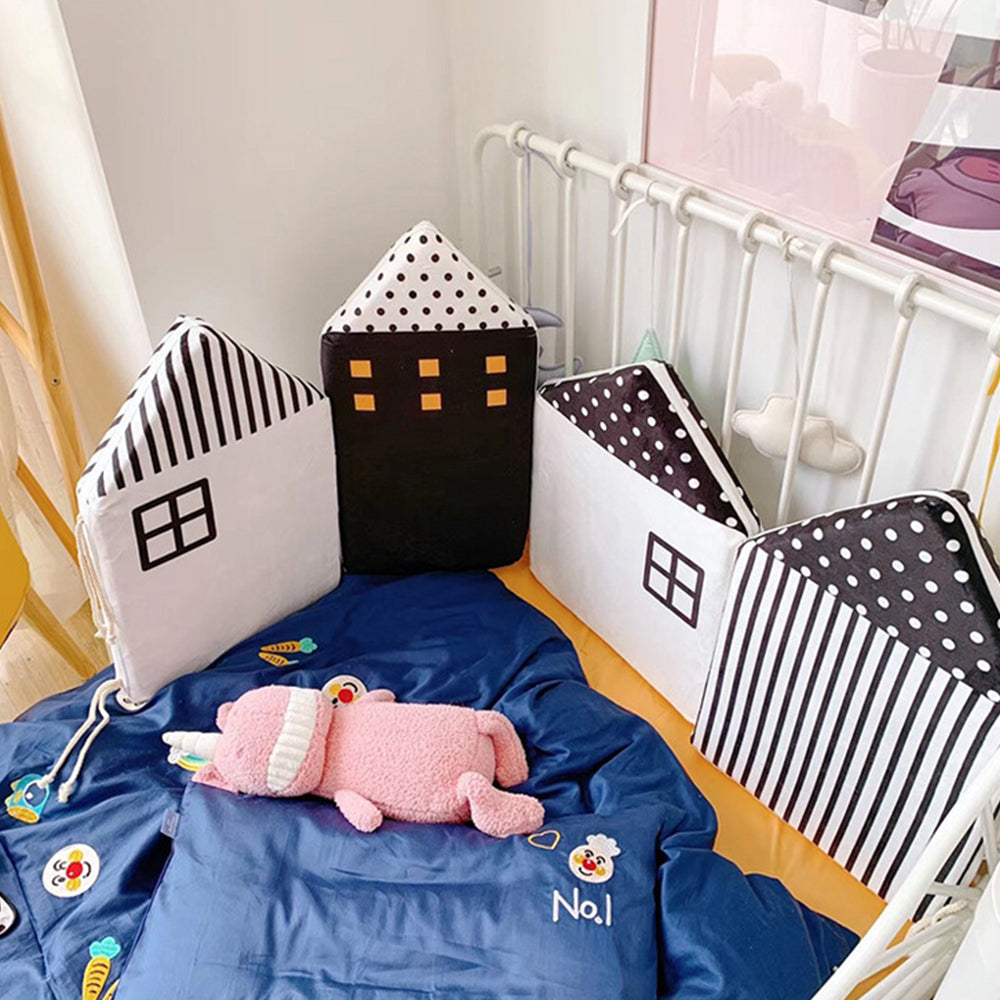 4 Pieces Set Soft Fence Pads Anti-Collision For Baby & Kids