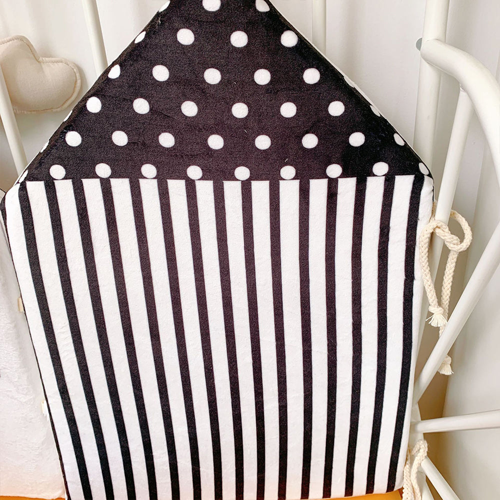 Ensemble de 4 pièces de coussinets de clôture souples anti-collision pour bébés et enfants 