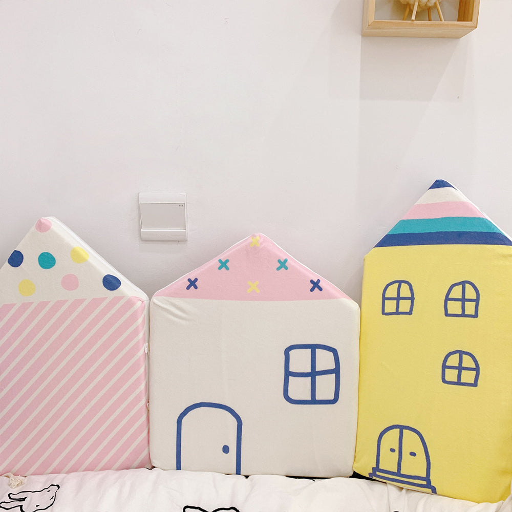 Ensemble de 4 pièces de coussinets de clôture souples anti-collision pour bébés et enfants 