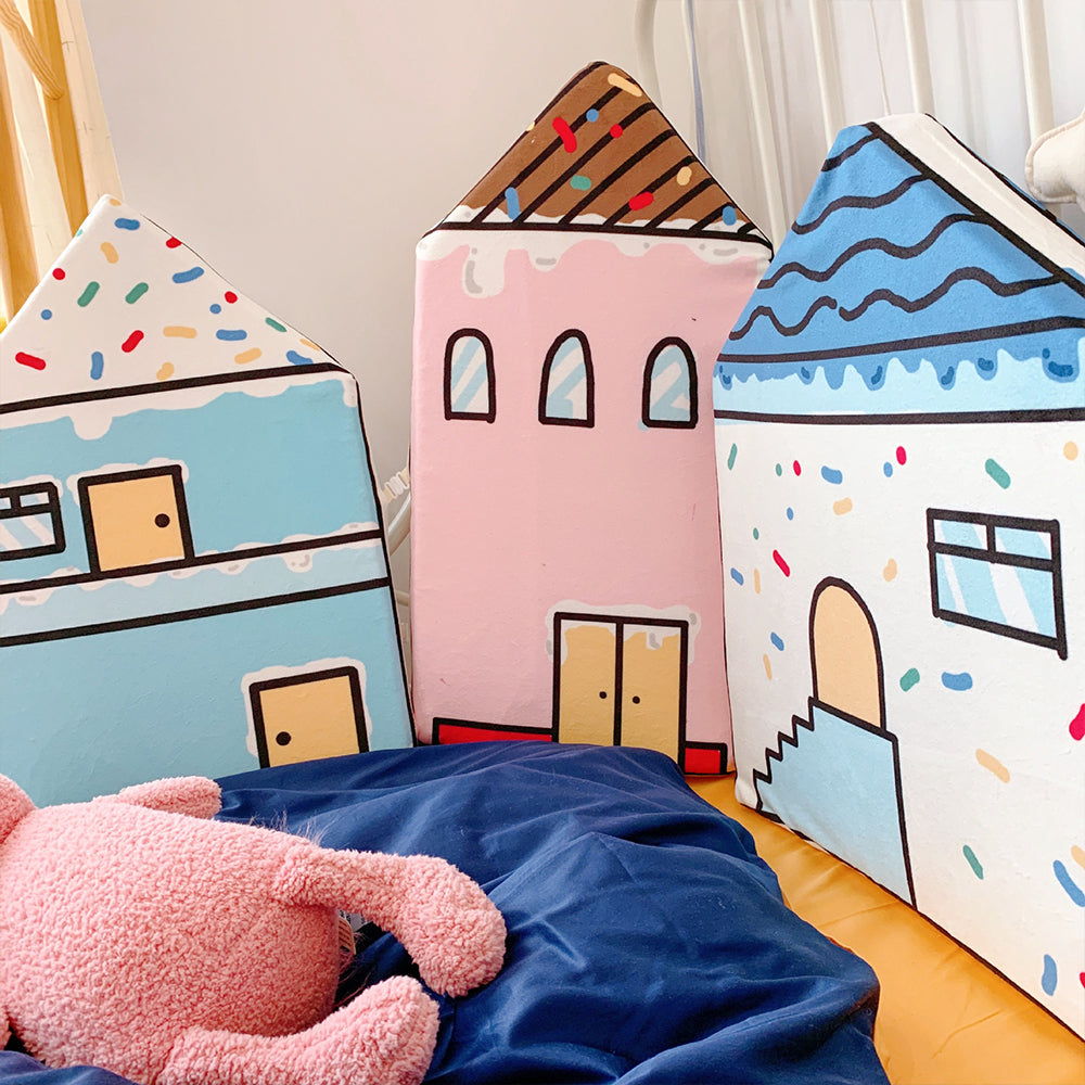 Ensemble de 4 pièces de coussinets de clôture souples anti-collision pour bébés et enfants 