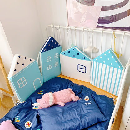 4 Pieces Set Soft Fence Pads Anti-Collision For Baby & Kids