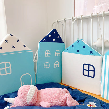 4 Pieces Set Soft Fence Pads Anti-Collision For Baby & Kids