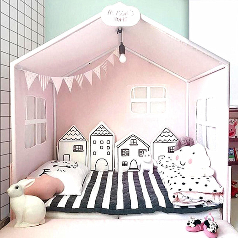 4 Pieces Set Soft Fence Pads Anti-Collision For Baby & Kids