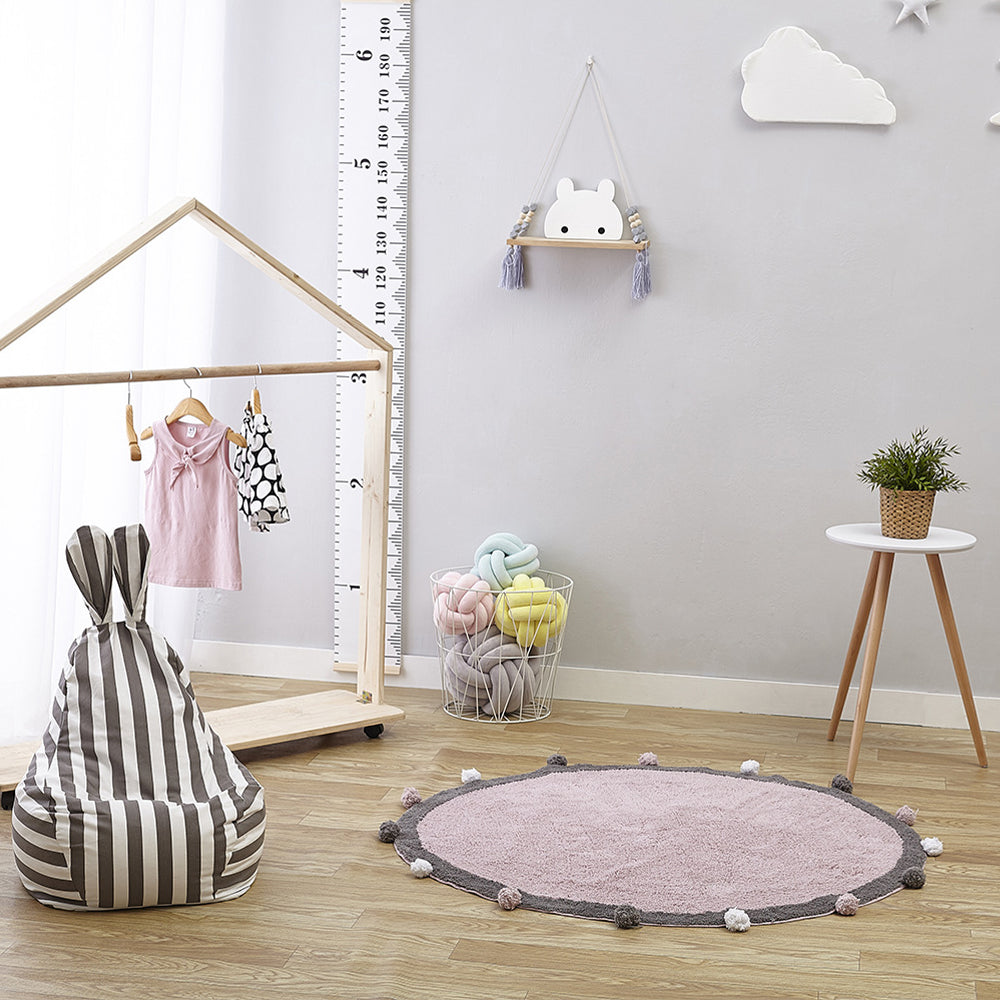 Tapis de jeu antidérapant fait à la main de 47 po