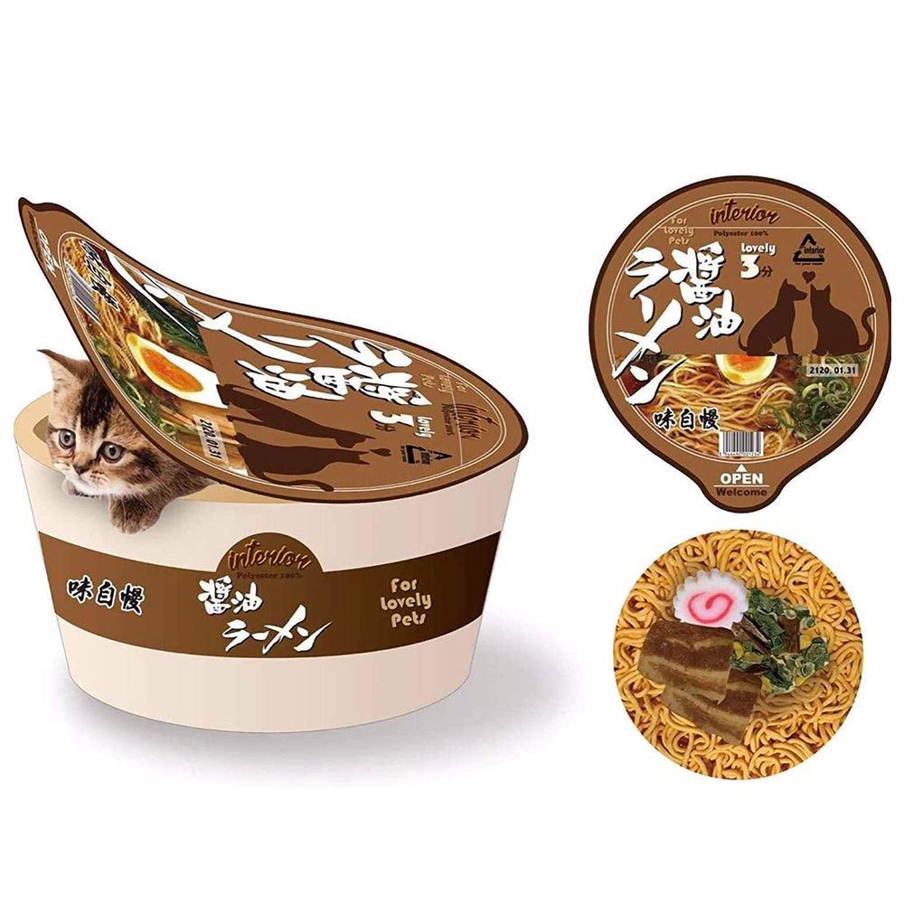 Japanese Cup Noodle Design Pet Bed