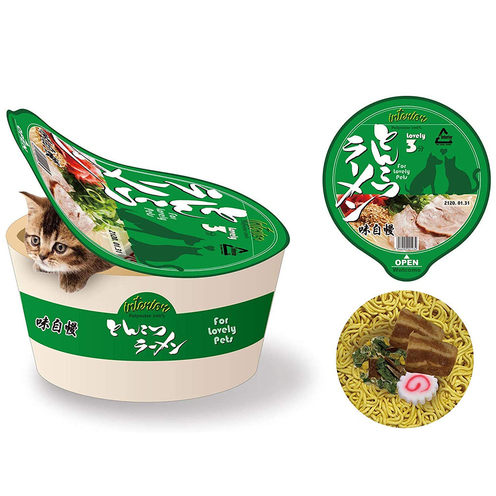 Japanese Cup Noodle Design Pet Bed