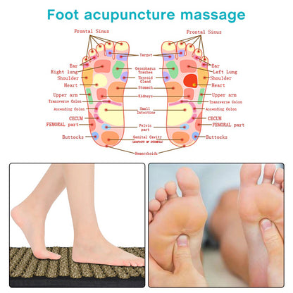 Ensemble tapis et oreiller d'acupression 