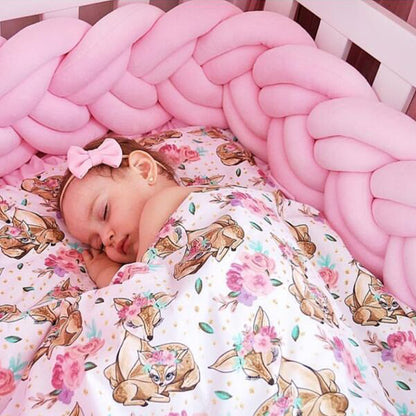 157'' / 6-Knotted Custom Handmade Bedding Long Cushion Crib Padding