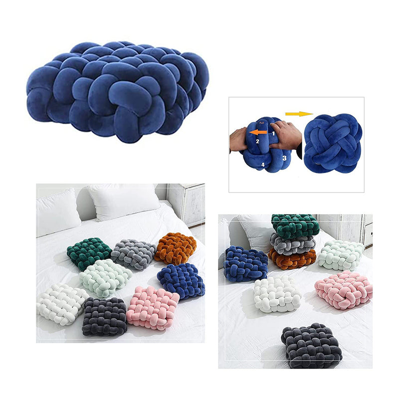 4.4LBS 50mm Cotton Tubes Velour Bumper Tubes for Knot Pillow Weaving DIY