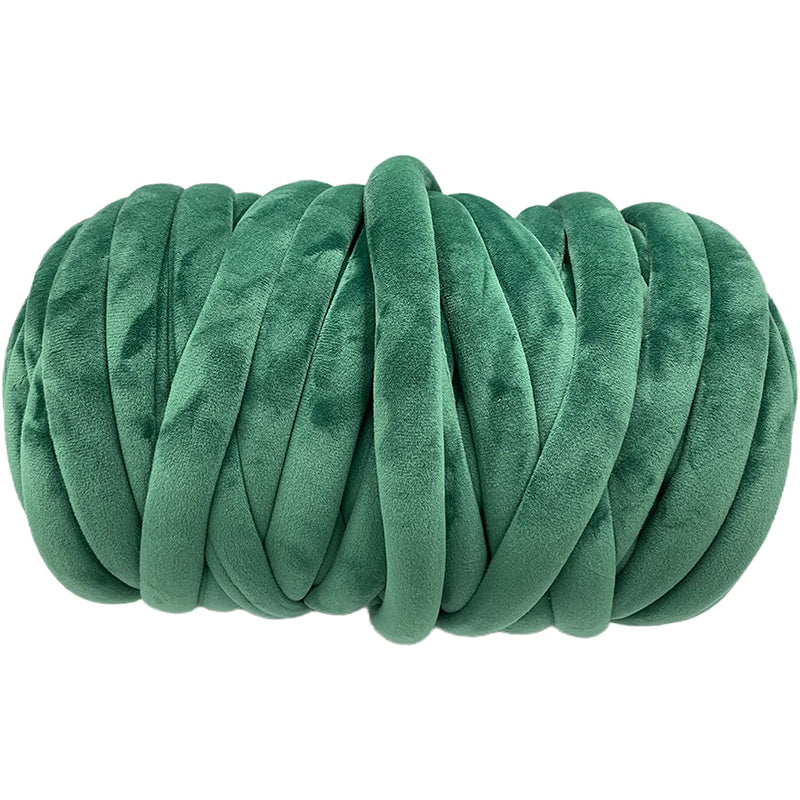 4.4LBS 50mm Cotton Tubes Velour Bumper Tubes for Knot Pillow Weaving DIY