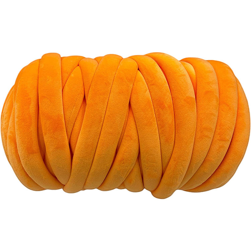 4.4LBS 50mm Cotton Tubes Velour Bumper Tubes for Knot Pillow Weaving DIY