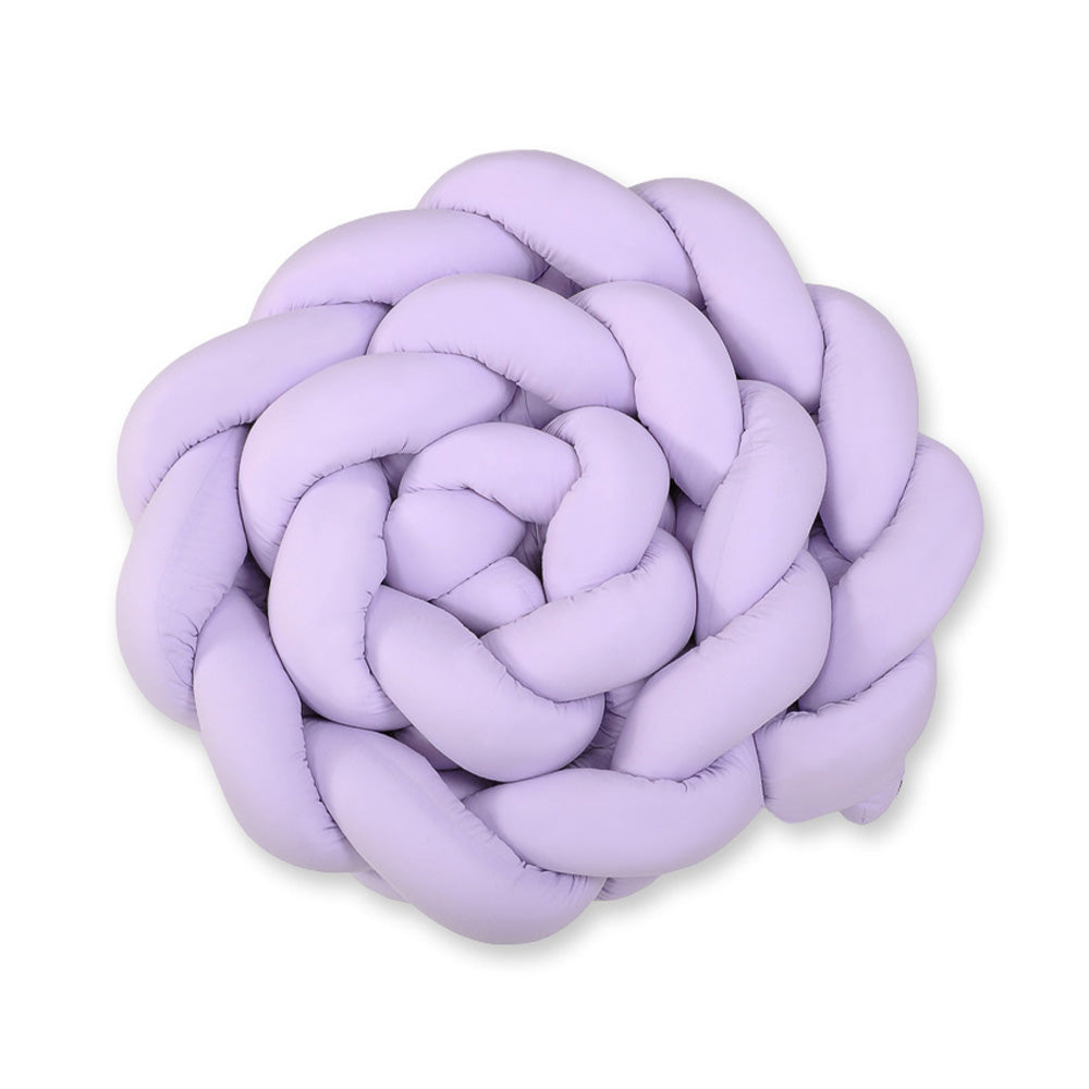 3-Knotted Custom Handmade Bedding Long Cushion Crib Padding