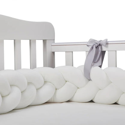 6-Knotted Custom Handmade Bedding Long Cushion Crib Padding