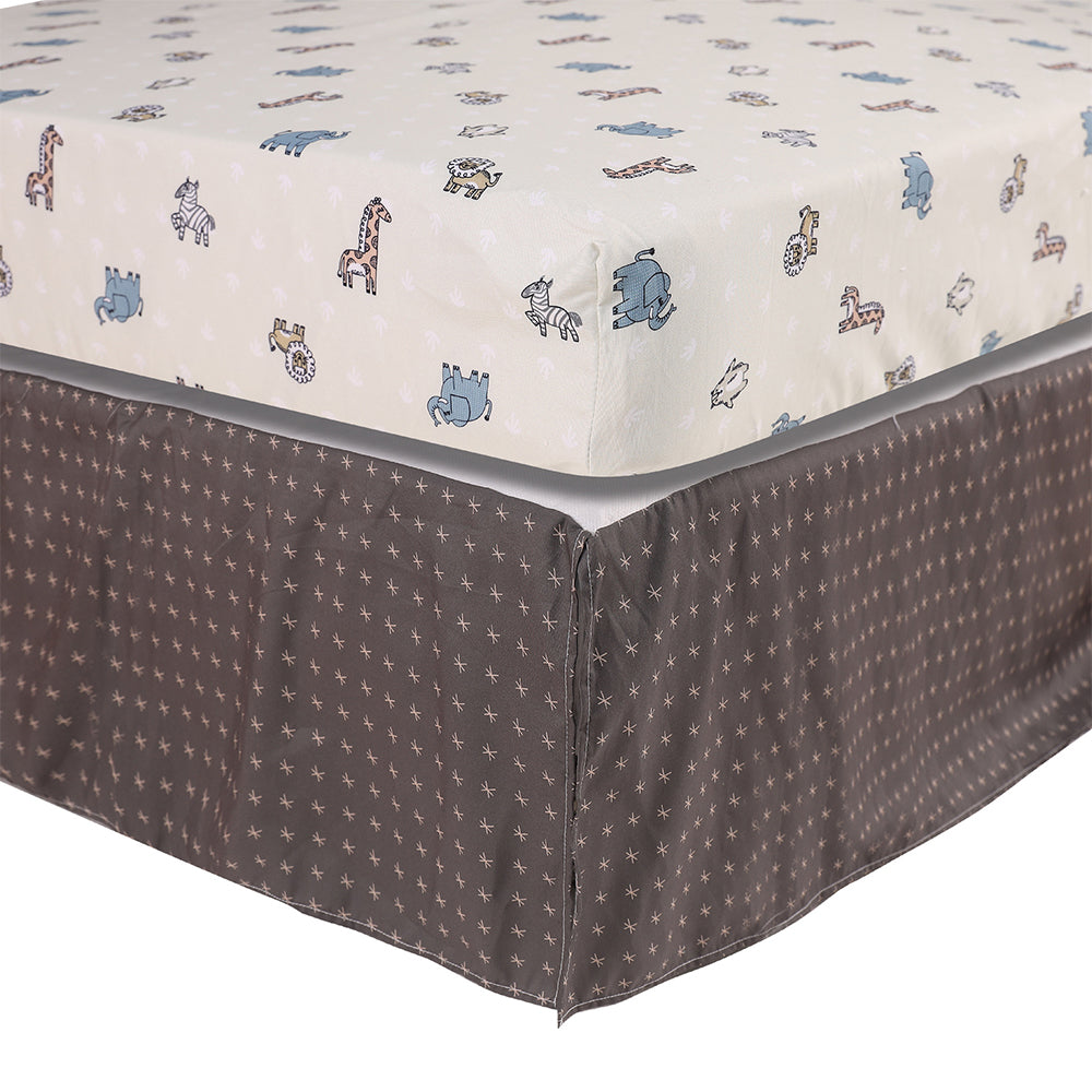 4-Piece Baby Crib Sheet Bedding Set