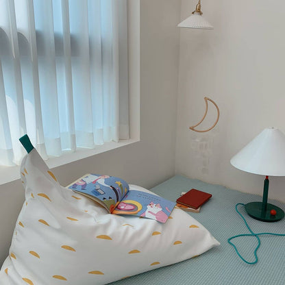 Banana BeanBag Floor Lounger Reading Chair