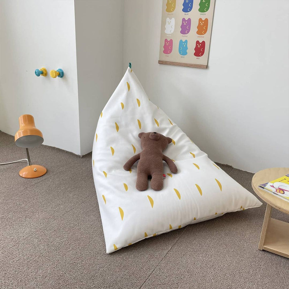Banana BeanBag Floor Lounger Reading Chair